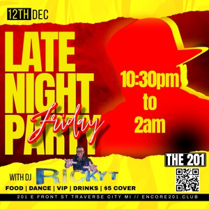 DJ Ricky T at Encore 201